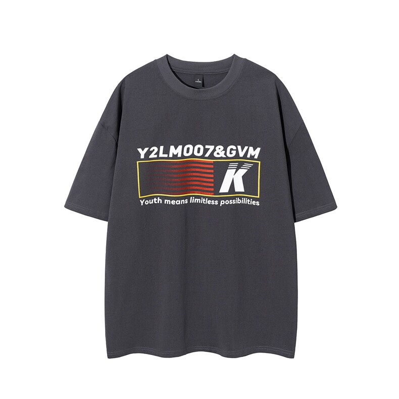 1白底条纹印花设计潮大码M-5XL短袖T恤男DT77779P18块特价控38,男装T恤,星座226-2