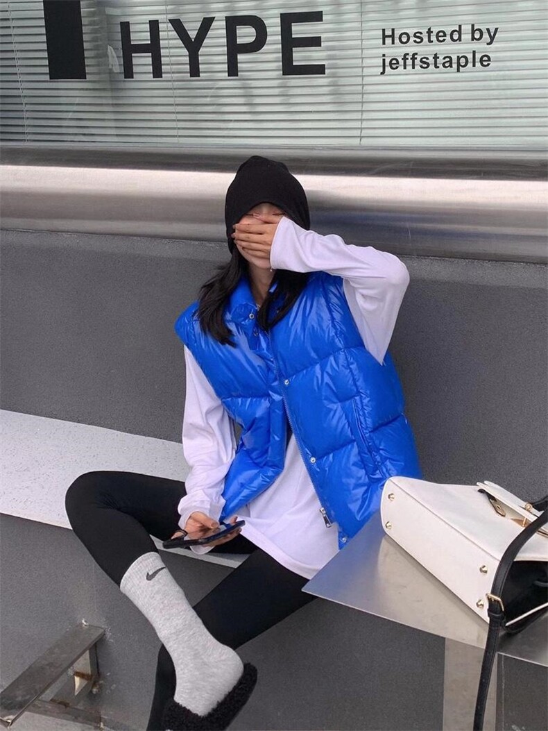 90白鸭绒马甲，女装马甲，ANRUILA