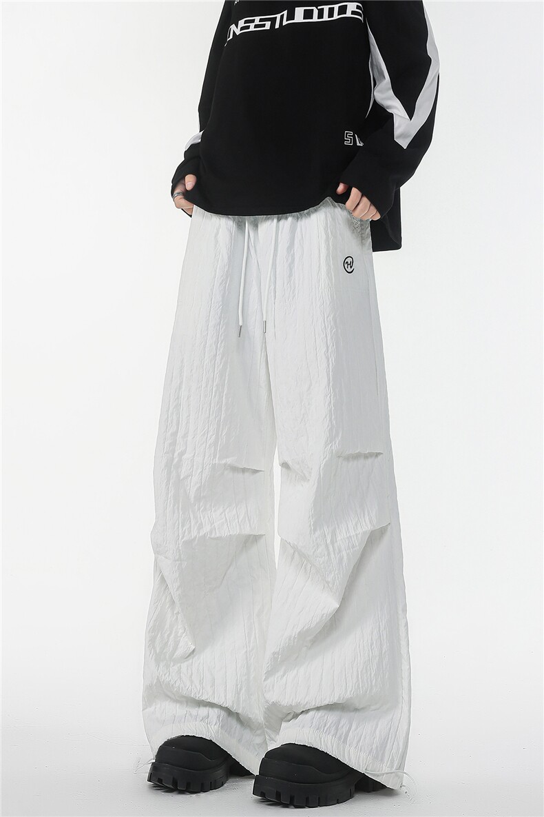 8XL-M新款速干肌理感直筒工装裤男宽松早秋休闲裤阔腿裤K9172P68,男装工装外套,电商D206-1