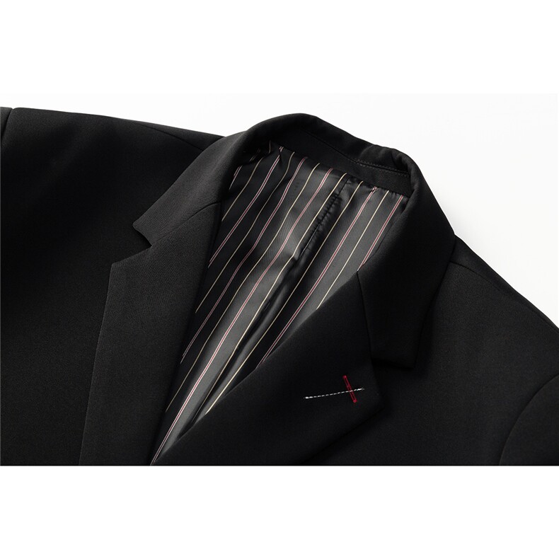 简约刺绣金属扣设计休闲西装大码M-5XL韩版西服男XF78085P85控128,男装西服,星座226-1
