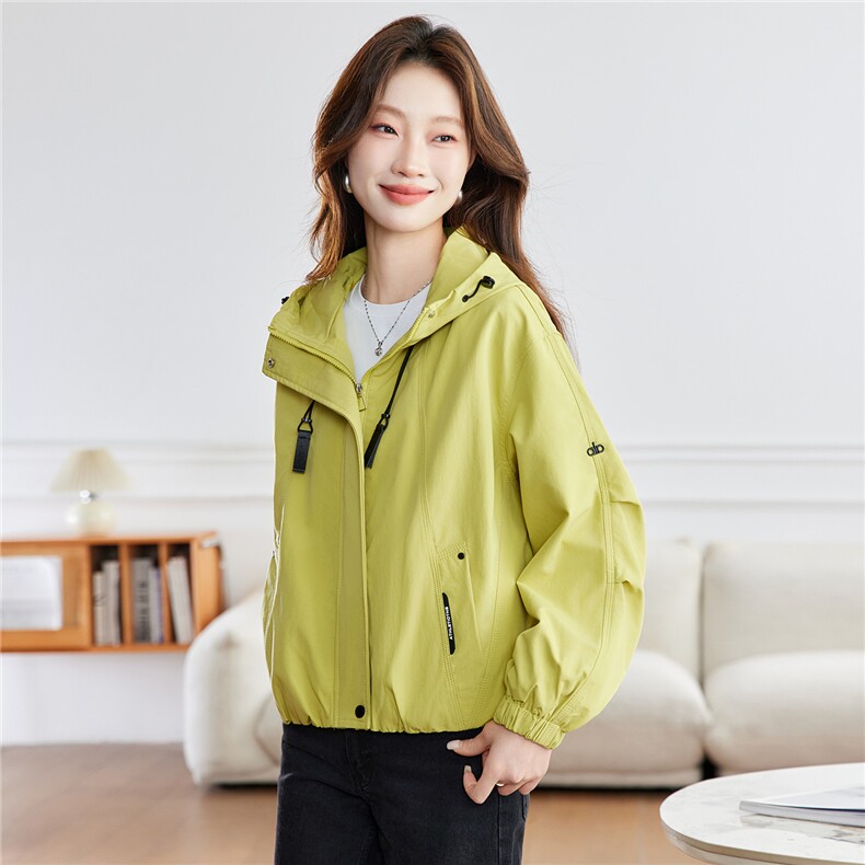 现货！2026年春季小个子女士短款外套，女装短外套，沐七七