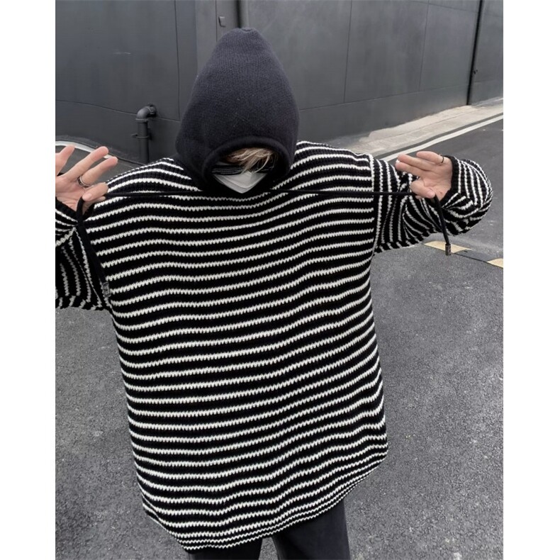 美式毛衣男慵懒风休闲针织衫 R3133 P58图片