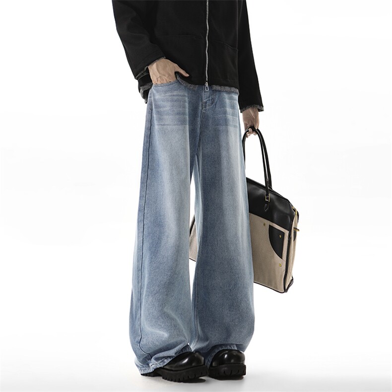 809B!新春现货美式弯刀宽松牛仔裤809B-623-P48，男装牛仔裤，星座809B（原星座805）