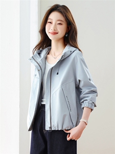 现货！现货！2026春装新款时尚宽松休闲短款外套女图片