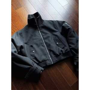 复古飞行员夹克男装休闲春秋季情侣棒球服美式外套潮LS2977-P75图片