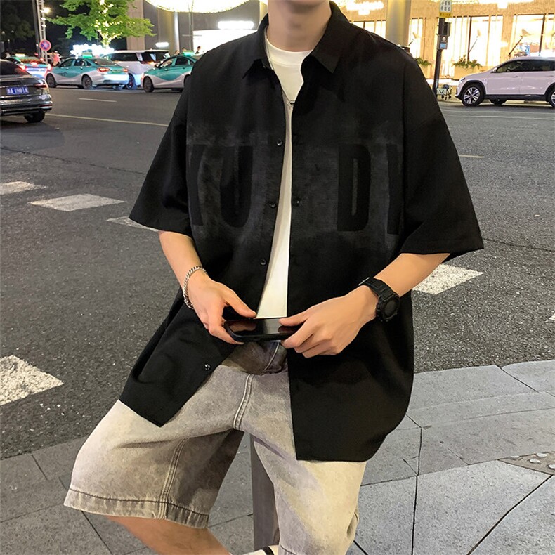 夏季新款男女同款短袖衬衣外套XZ102B-1-CS122P40,男装T恤,星座102B-1
