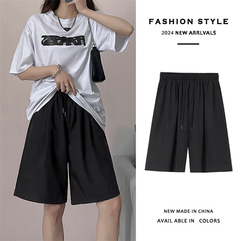 夏季新款中性休闲宽松透气冰丝薄款篮球运动裤子DK516-特批-15，女装休闲裤，星座718-1