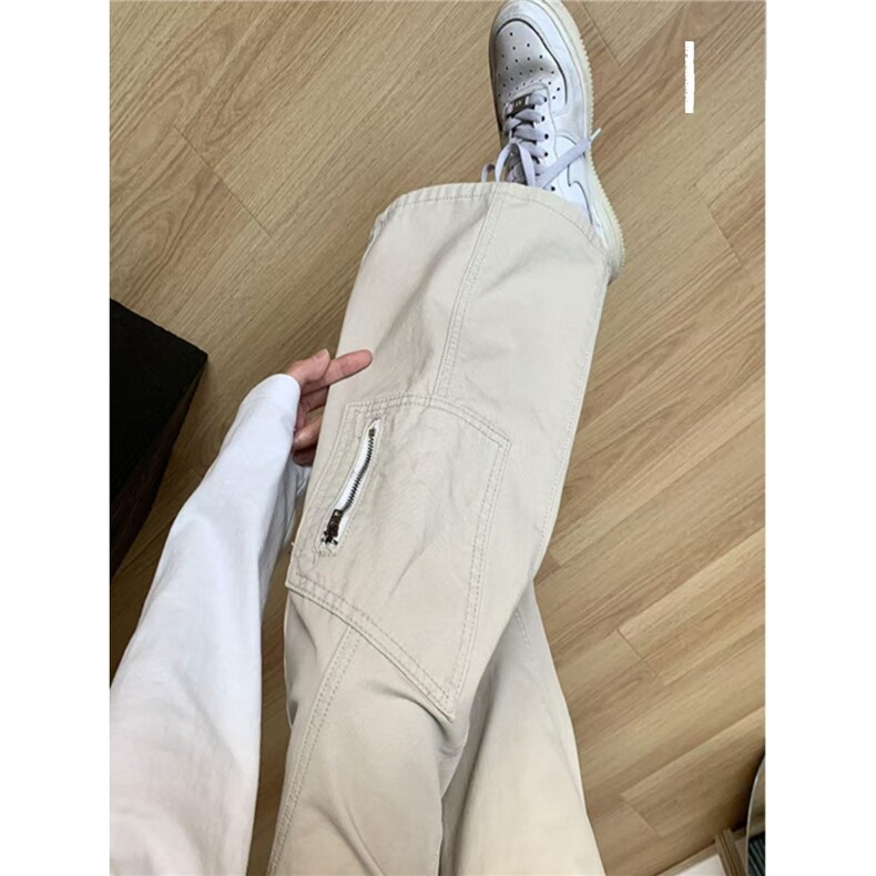 666-P51美式设计感多口袋工装牛仔裤,男装牛仔裤,电商B323A