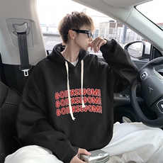 8XL连帽卫衣男大码胖子帽衫大号运动服WY2338-P35加绒款-P40，男装卫衣，电商A040