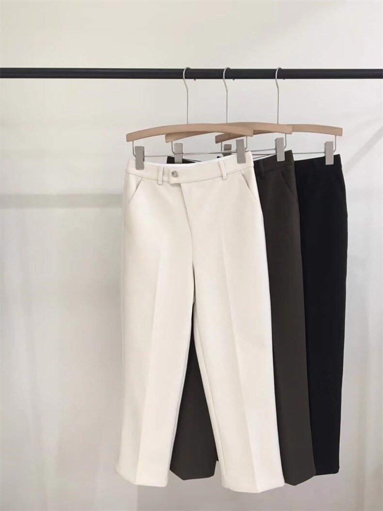 〖现货〗冬季新款复合加厚九分裤，其它，炽元素