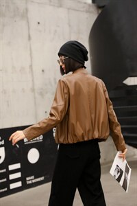 秋装新款皮衣图片