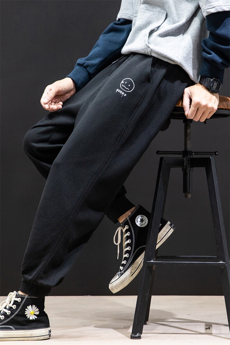 K12072-P40束脚纯运动裤男士休闲裤大码宽松卫裤男马切达,男装休闲裤,电商A040A