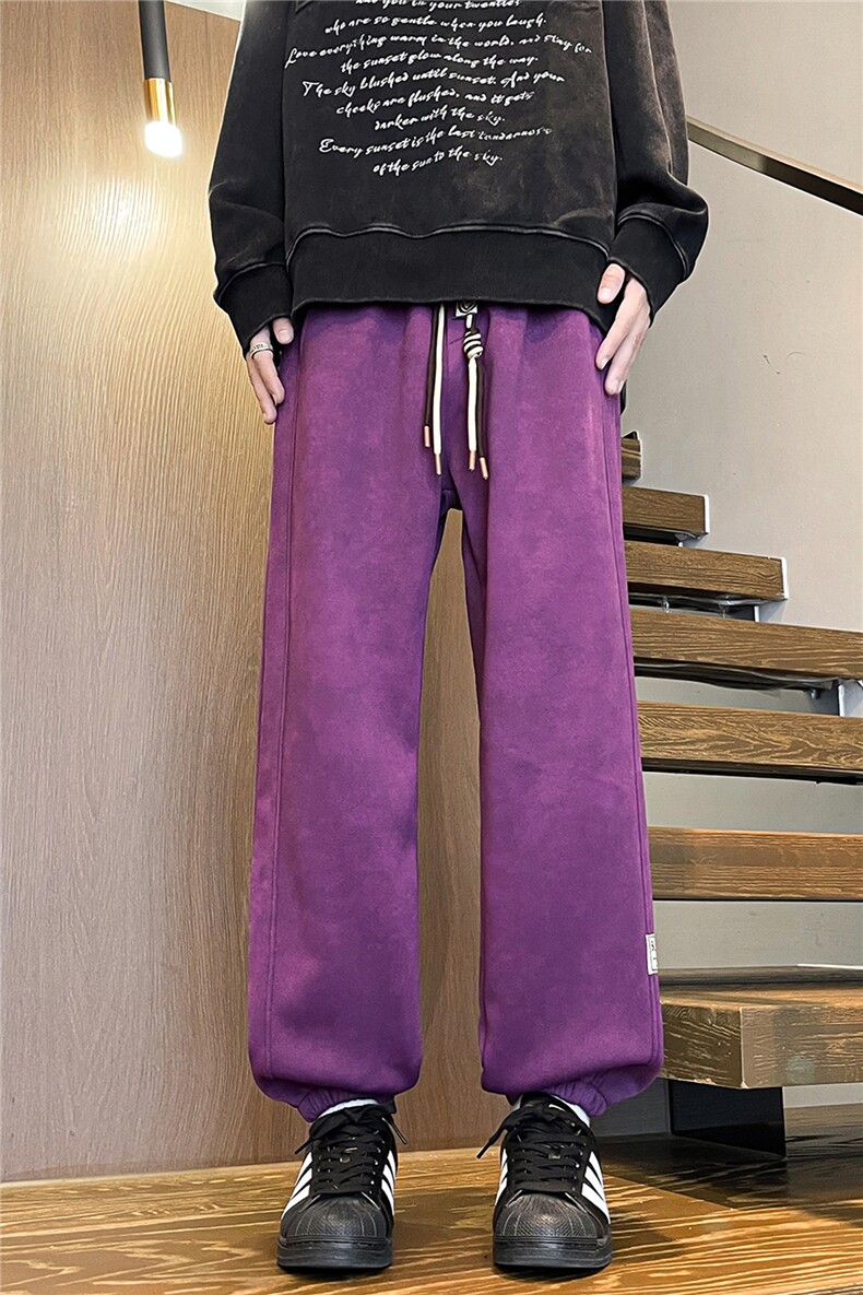 8XL-M痞帅脏脏束脚休闲卫裤男春季大码裤子KZ022特价P40,男装休闲裤,电商B312