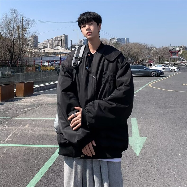 青春流行男春季夹克文艺潮外套牛津防水刺绣W9224P60,男装夹克,星座1116-2
