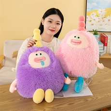 彤彤毛绒玩具 斗眼小怪兽
