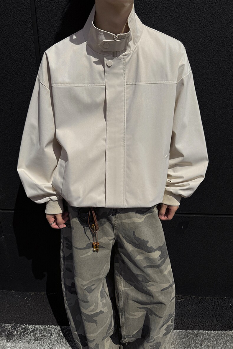 高街工装飞行夹克男秋季立领棒球服外套A436-1805-P75119,男装夹克,电商A436