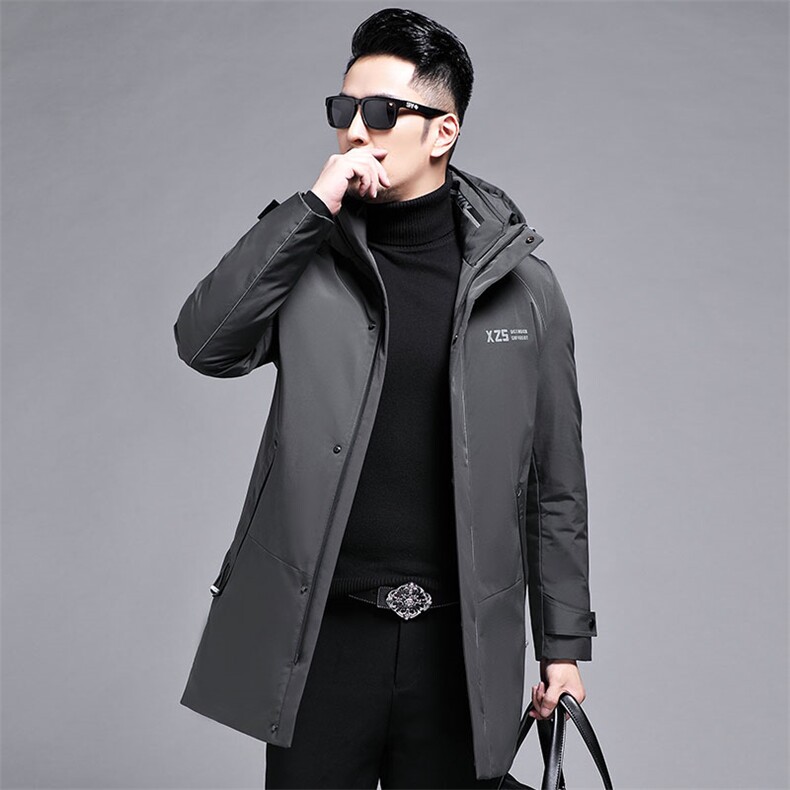 B28311钱塘2020-3冬季90白鸭绒男士羽绒服连帽主推跑量P245,男装羽绒服,钱塘207-3