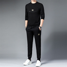 SA9685-2钱塘2020-2冬季新款时尚休闲中青年男士卫衣套装P137，男装休闲套装，钱塘207-2