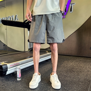 B340  DK35 P45  65 小伙风短裤男直筒宽松五分裤图片
