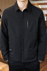 春季夹克男高品质翻领外套型男商务休闲百搭青年外套男N9802-P120，男装夹克，星座310B-3