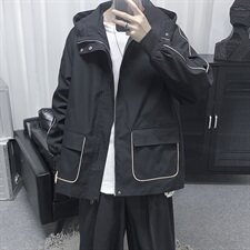 21年春季新款连帽夹克男外套韩版潮流男装个性夜光JK2016P88，男装夹克，星座507