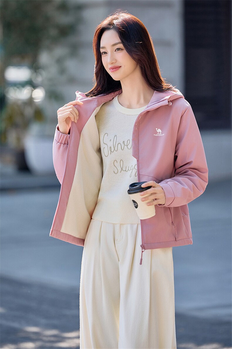 现货秒发2025冬装新款韩版休闲加厚保暖派克服棉衣棉服外套,女装派克服,星宇服饰