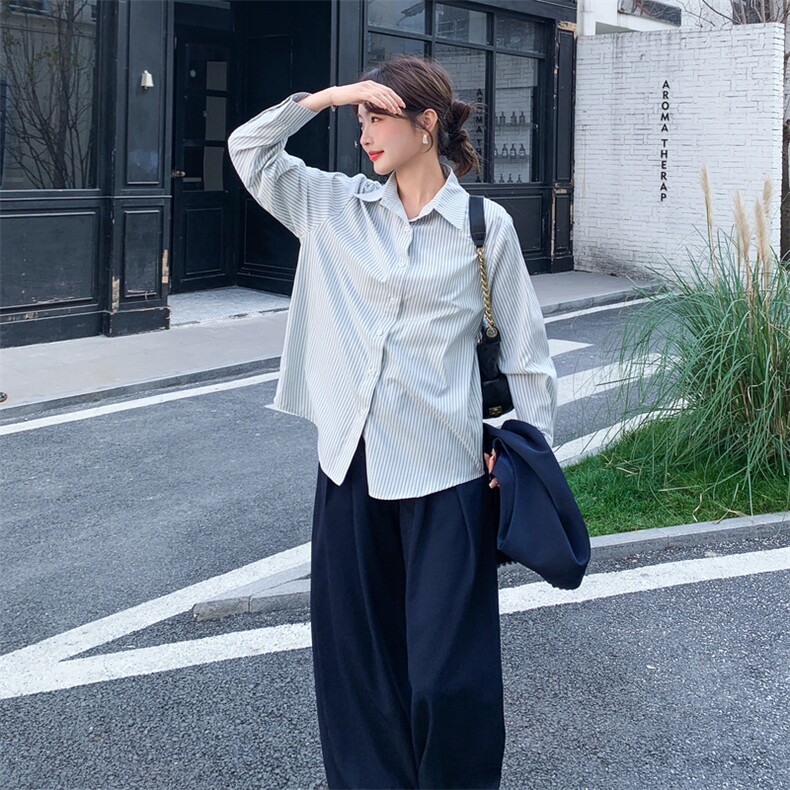 26春新款-韩式老钱风条纹马甲三件套2623-P200K328,女装套装/套裙,2B190