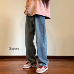 加绒牛仔裤小直脚B342-K7012-P35 JR45 控59图片