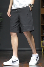 夏季新款短裤男宽松潮流港风百搭休闲五分裤运动短裤366-P20控48，男装休闲裤，星座717