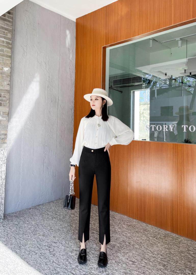 春季新款时尚烟管裤，其它，欧洛风琴