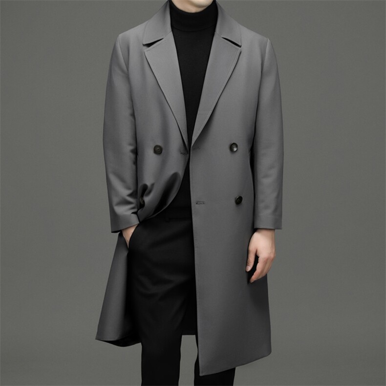 HM818男士2023年春季新款长袖外套翻领休闲青年夹克P350，男装风衣，电商B360