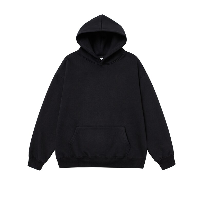 W029-P65纯色重磅慕冬绒潮牌卫衣克重450克一件衣服1KG,男装卫衣,电商A036A