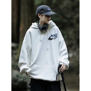 18NK32抖音品质连帽印花卫衣11色 M-5XL 可定制图片
