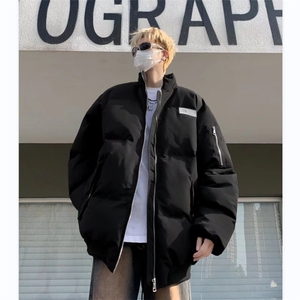 美式休闲加厚棉衣棒球服男女冬季宽松情侣外套潮MF231-P103图片