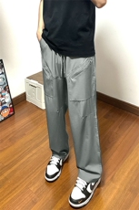 三防面料冲锋裤男款美式伞兵裤宽松直筒裤XK403-P45限价59，男装休闲裤，电商A178