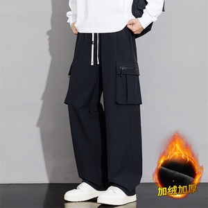 男士加绒加厚休闲户外保暖裤子JRK221-P52大码元图片