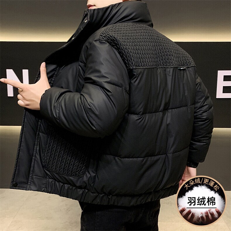 主推数据款高品质冬季男士羽绒棉服冬装加厚棉衣外套,男装棉衣,星座1206（原A206）