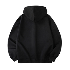 抖音得物二开秋冬美式高街重磅宽松结构螺纹拼接连帽卫衣外套X087，女装短外套，电商A486-1