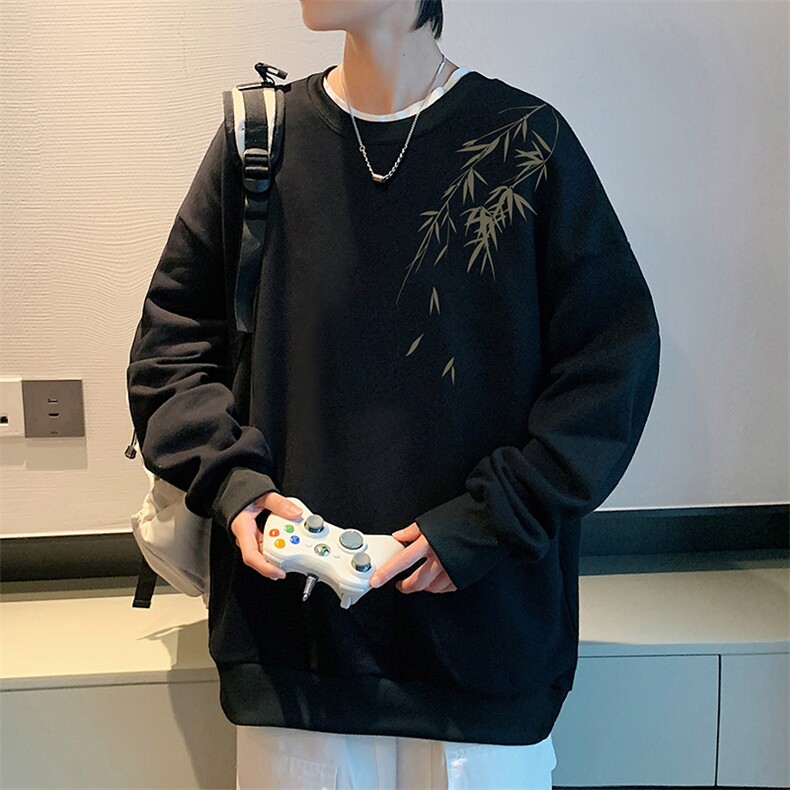 8XL圆领卫衣男超大码胖子肥佬大号长袖t恤S6382-P28图片