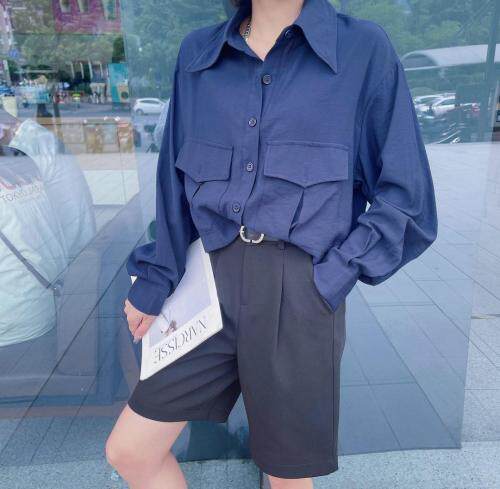 秋款百搭衬衣，其它，沐·沐