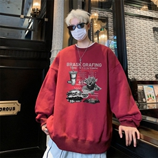 酒红色