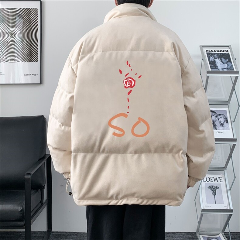 电商DSA028-MYC7731P100冬季新款麂皮绒立领棉衣男,男装棉衣,电商A028