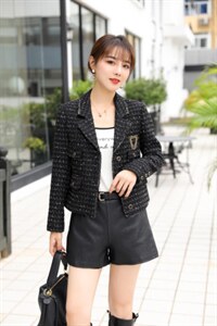 小香风外套图片