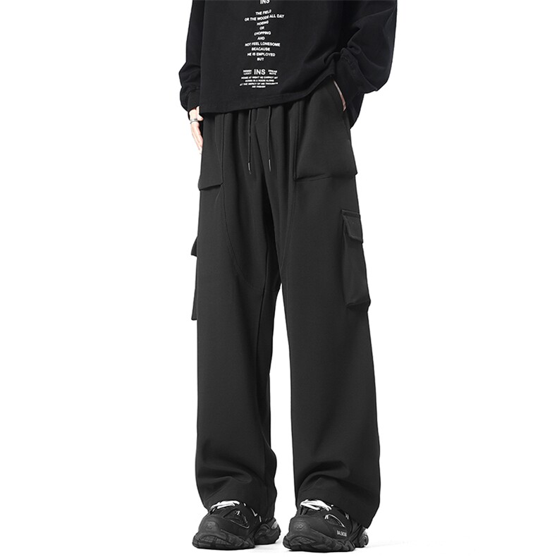 深度库存跑量拖地裤休闲裤子男宽松机能工装裤K2021-特P30，男装工装外套，电商A099