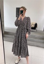 雪纺连衣裙，女装连衣裙，布依快线