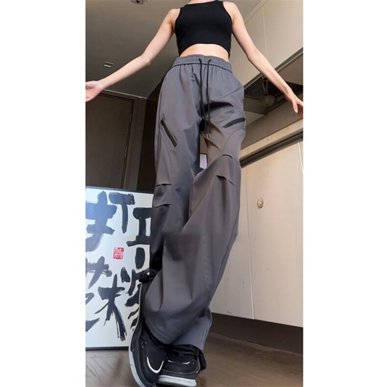 美式机能户外冲锋裤男款秋季潮牌vibe宽松直筒裤子高街痞帅工装裤,男装工装外套,星座516A
