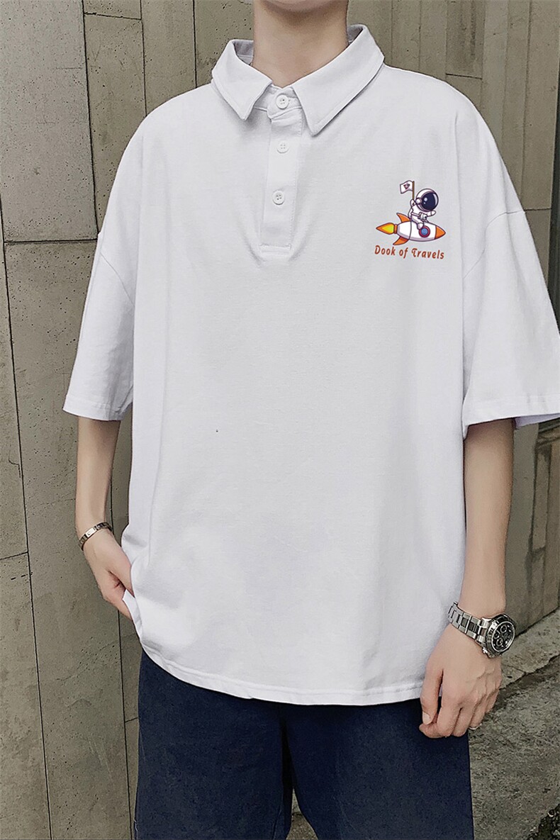 港风何电商A088-DP1003-TP35955氨纶夏款宽松短袖T恤控59,男装T恤,电商A088