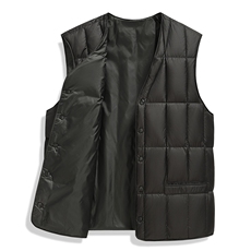 冬季男士加厚羽绒马甲简约男装背心外套休闲A266-YRMJ01-P125，男装背心/马甲，电商A266