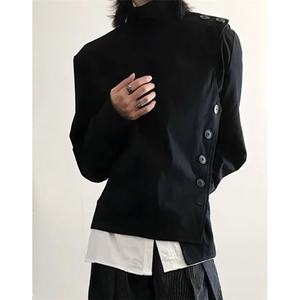 休闲西装外套女士春秋设计感小众中长款高级感后西服 J503图片
