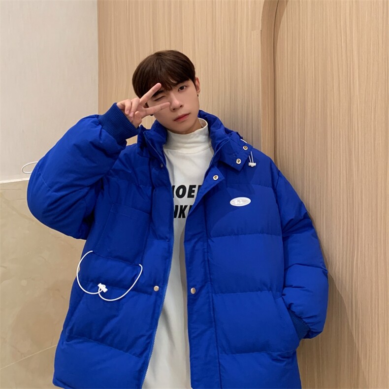 216-BK95-P120港风2021男女情侣连帽棉衣外套控145,男装棉衣,星座716-5（原216-1）